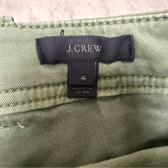 J. Crew Green Pencil Skirt Knee-Length Casual size 4 - Picture 4 of 8